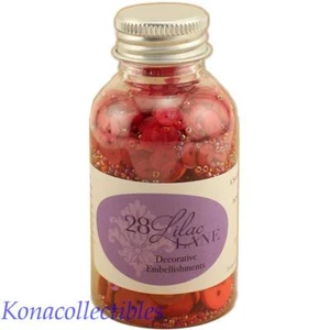 28 Lilac Lane Embellishment Bottle Kit New! Dragon Fire Shaker cards! - Picture 1 of 2