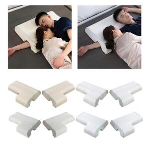 Breathable Ergonomic Couples Pillow with Arm Hole Sleeper Pillow for Couples