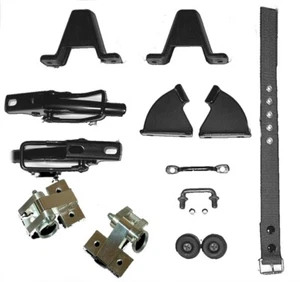 Incl Billet Aluminum Hinges!! Suzuki Samurai Folddown Windshield Kit - Foto 1 di 2