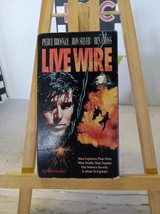 Live Wire (Unrated) VHS Pierce Brosnan, Ron Silver, Ben Cross - Picture 1 of 1