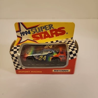 Jeff Gordon #24 Dupont Racing Matchbox 1994 Super Stars 1:64 Diecast - Image 1 of 3