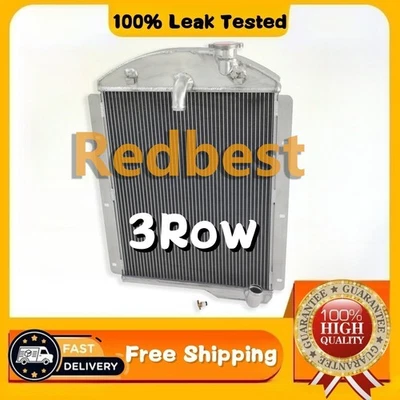 New CC4146 3Row Radiator For 41-46 Chevrolet Pickup Truck l6 Small Block BM 3.5L - Изображение 1 из 4