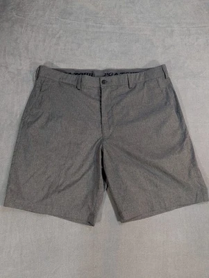 Pantalones cortos de golf PGA Tour para hombre talla 40 poliéster gris jaspeado cintura elástica 9 pulgadas Foto 1 de 4