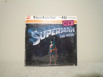 GAF ~ VIEW-MASTER ~ SUPERMAN THE MOVIE ~ 3 REEL SET ~ 1978 ~ SEALED! - Image 1 of 2