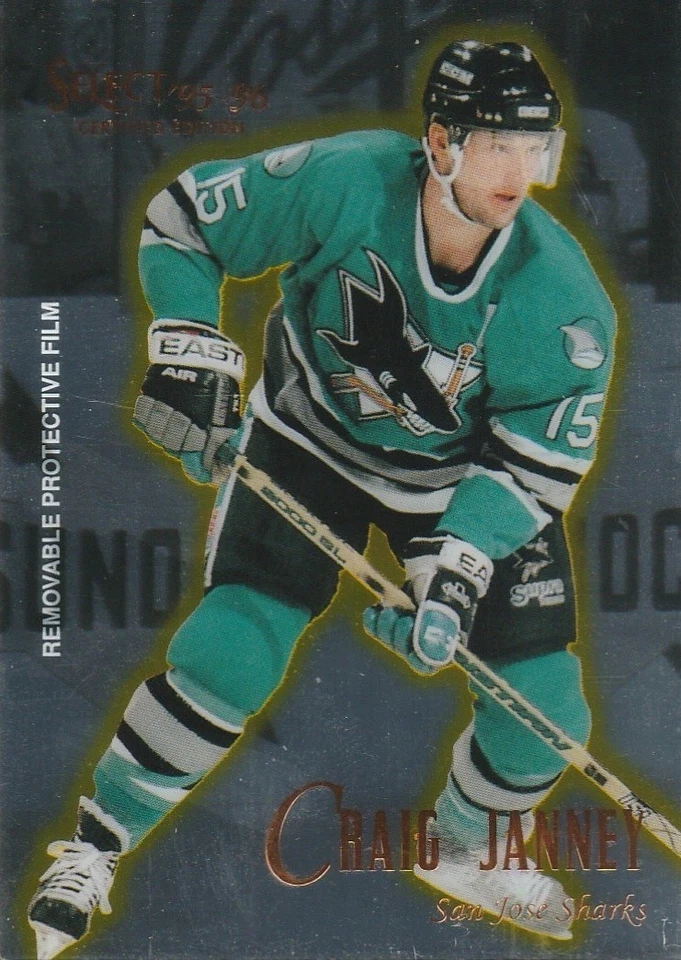 1995-96 Select Certified #33 Craig Janney - Image 1 of 3