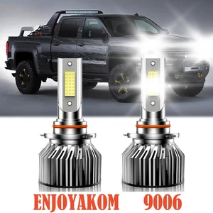 For Chevrolet Silverado 2500 HD 2001-2006 2x Car LED Headlights Bulb Low Beam - Picture 1 of 11