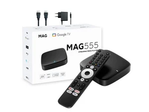 IPTV MAG 555 Set Top Box 2GB RAM Android 4K UHD HEVC h.265 Bluetooth 5.0 WLAN - Bild 1 von 10