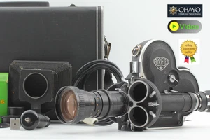 CLA'd [A MINT w/ Trunk] Arriflex 16 ST Film camera Angenieux 10 12 B Lens JAPAN - Picture 1 of 16