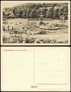 Luhatschowitz Luhačovice Japonská zahrádka japanischer Park 1938 - Picture 1 of 3