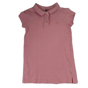 Lilly Pulitzer Kleinkind Mädchen rosa Vintage Polo Kurzarm Shirt Kleid Logo 4T - Bild 1 von 4