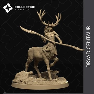 Dryad Centaur, Deer Body Woman | Tabletop Gaming Mini or Display Figure | Collec - Picture 1 of 10