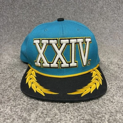 Mitchell & Ness Bruno Mars Exclusivo 24K Magic XXIV World Tour Gorra Sombrero Lana Azul Foto 1 de 4