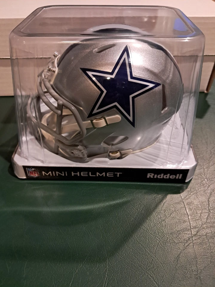 MINI CASCO DE VELOCIDAD DALLAS COWBOYS NFL RIDDELL Foto 1 de 4