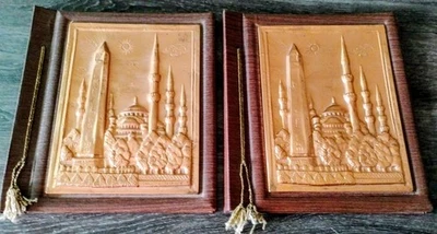  Unique Pair copper relief plated   Scrap Book with rice paper  Foto 1 de 4