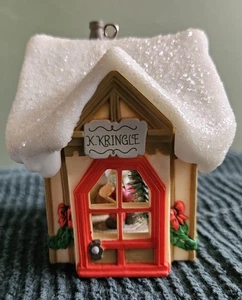 VINTAGE KRIS KRINGLE HAUS ORNAMENT - Bild 1 von 5