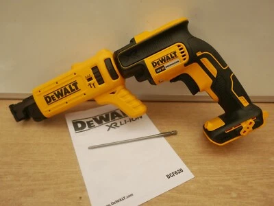 DeWalt DCF620 18V XR Drywall Screwdriver + DCF6201 collated attachment & bit - Image 1 of 4