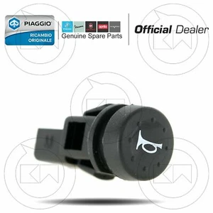 PULSANTE CLACSON 58058R ORIGINALE PIAGGIO LIBERTY RST 125 2004-2005 - Picture 1 of 2