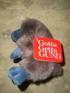 NWT Vintage Baby Platypus 6” Realistic Animal Plush Webber GOTTA GETTA GUND - Picture 1 of 12