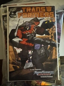 Transformers G1 Preview Vol 1 Dreamwave Comics 2002 Erstdruck + Spider-Man - Bild 1 von 2
