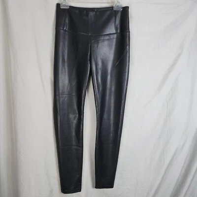 New! RACHEL ZOE Size 2 Black Vegan Leather Pull On Pants Skinny PU Leggings - Image 1 of 4