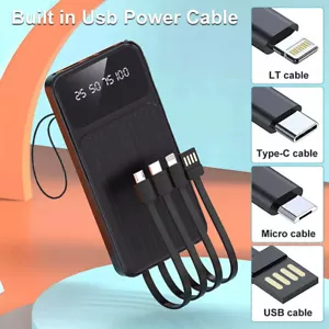 9000000mah Power Bank Pack Fast Charger 2 USB External Battery For Mobile Phone - Picture 1 of 12