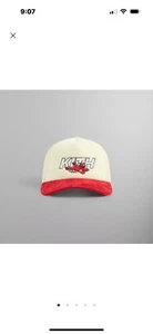 Kith For KIDS Sesame Street Elmo Nolan Trucker Hat 2024 Sandrift Red Size OS - Picture 1 of 1