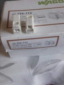 20 Stck. Wago 224-112 Klemmen Leuchtenklemmen Klemme 5-100 Stück - Bild 1 von 1