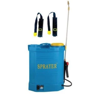 16L Rechargeable Backpack Pressure Sprayer - Portable Electric Garden Weed Pump - Picture 1 of 8