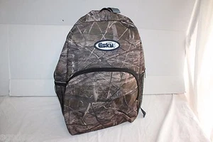 Hunting Camo Tree Pattern Backpack ESKY Brand 4 Pocket Hiking School Bag Style - Picture 1 of 6