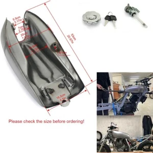 Cafe Racer Vintage Gas Fuel Tank 9L Custom Tank Fit for Honda XF 125 for Yamaha - Bild 1 von 7
