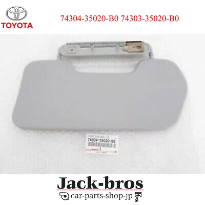 Juego de parasol lateral izquierdo derecho Toyota Fj Cruiser par original 2007-2014 izquierda derecha derecha Foto 1 de 4