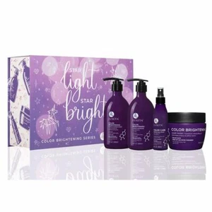 Color Brightening Haircare 4pcs Set for Blonde & Gray Hair Nourish Moisturize - Picture 1 of 12