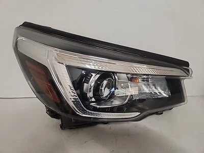 2019 2020 Subaru Forester Passenger Right RH Side LED non AFS Headlight OEM 0395 - Image 1 of 4