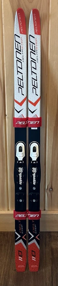 Nuevo 100 o 110 cm sin cera nordic XC jr esquís/fijaciones + botas de esquí para niñas - EU 25-33 Foto 1 de 2