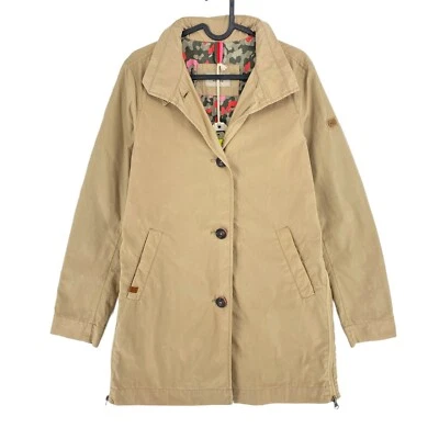 Camel Active Marrón Claro Algodón Mezcla Gabardina Chaqueta Talla Eu 34 GB 6 4 - Imagen 1 de 4