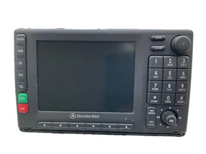 98 -05 MERCEDES BENZ FABRICANTE DE EQUIPOS ORIGINALES W163 ML320 ML430 ML55 RADIO FRONTAL PANTALLA NAVEGACIÓN HEA - Imagen 1 de 8