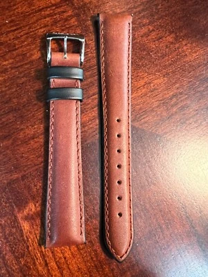 Correa de reloj Raymond Weil para mujer de cuero NUEVA 11/16" 17 mm Foto 1 de 3