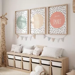 Affermazioni positive stampe da parete stampa asilo nido bambini decorazione sala giochi bambini - Foto 1 di 9