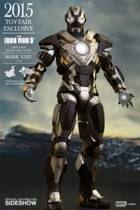 Iron Man 12" Mark XXIV Mk 24 Tank Toyfair 2015 Exclusive 1/6 Scale Action Figure - Foto 1 di 7