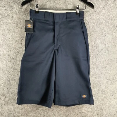 Pantalones Cortos Dickies Para Mujer W26/6 Azul Marino Sarga Trabajo Calce Suelto NUEVO 9023 Foto 1 de 4