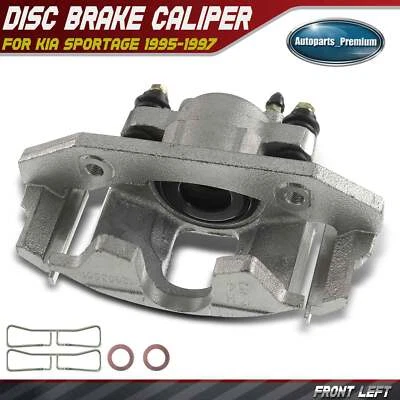 Pinza de freno de disco - pinza descargada para Kia Sportage 1995 1996 1997 delantera izquierda Foto 1 de 4