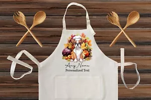 Customized Chef Inspired Apron BBQ Chef Party Gift Boston Terrier Dog Design - Picture 1 of 5