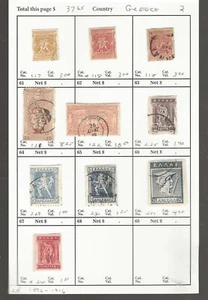 GRECIA Classics...Sc #117/240...Usato...1896/1916...10 Diff...SCV $37,65 - Foto 1 di 1