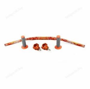1 Set Front Fat Bar Motor 1/8" Handlebar+Grips+28MM Clamp For KTM Exc Exc-F - Picture 1 of 6