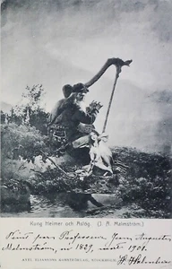 Suecia 1901 Postal Vintage a Italia Varignana Bolonia 20075 - Imagen 1 de 2