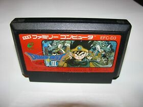 Dragon Quest III 3 Famicom NES Japan import US Seller