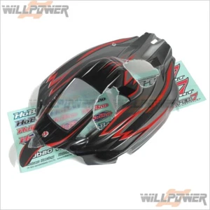 TQ Printed Painted Body Shell Cover #87605B (RC-WillPower) HOBAO Hyper 7 - Picture 1 of 1