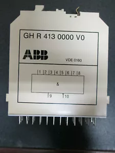 ABB / Brown Boveri VDE 0160 Relay GH R 413 0000 V0 - NEW - GHR4130000V0 - Picture 1 of 1