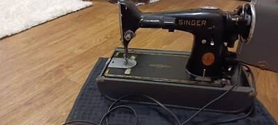 Máquina de coser Singer modelo # 201-2 resistente que funciona Foto 1 de 4