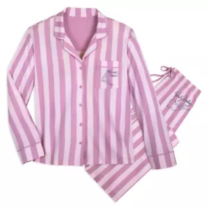 Neu mit Etikett! Disney Parks Peter Pan and Wendy gestreiftes Pyjama-Set für Damen 3XL - Bild 1 von 8